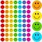 Happy Smile Face Sticker - 1 Inch Happy Face Decal Stickers 630 Pcs Teachers Reward Stickers